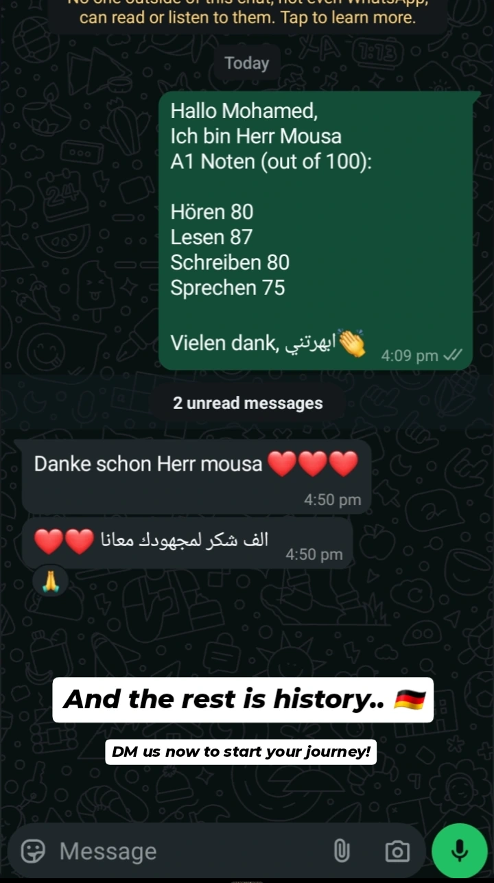 Student message 41